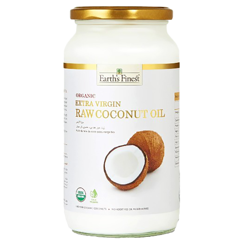 Earth S Finest Organic Virgin Raw Coconut Oil Ml