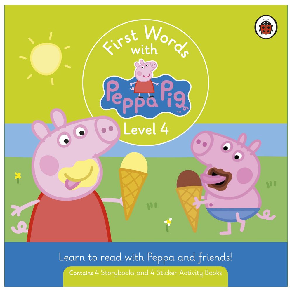 First Words With Peppa Level 4 Box Set Of 8 Books