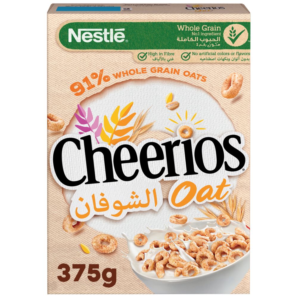 Nestle Cheerios Oat Breakfast Cereal 375g Buy At Best Price From