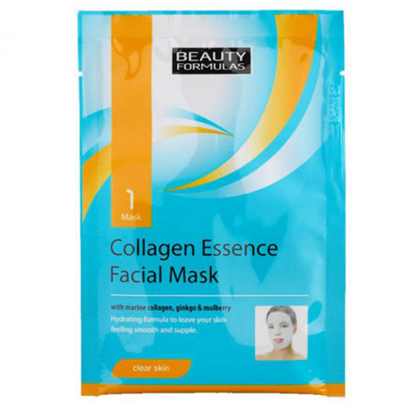 Beauty Formulas Clear Skin Collagen Essence Facial Mask Buy At Best