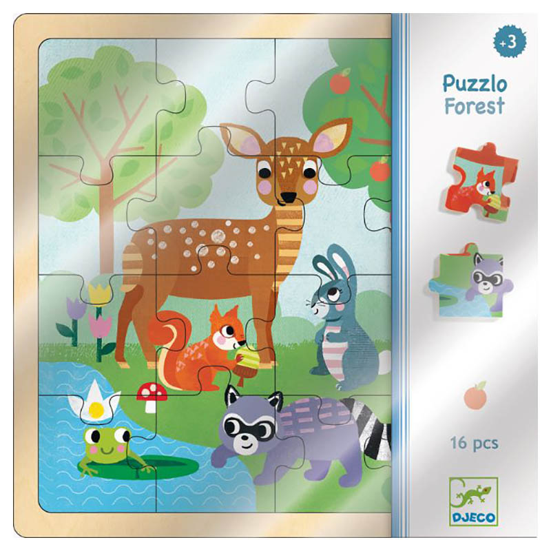 Djeco Wooden Puzzle Forest Buy At Best Price From Mumzworld