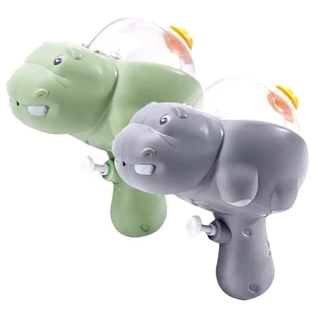 Stem - Fun And Funny Hippo Water Gun 1pc - Color May Vary