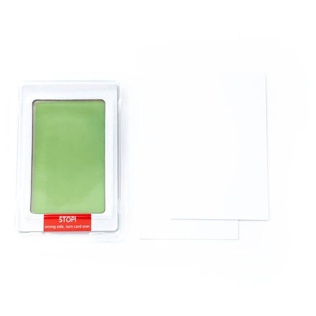 Babies Basic - Clean Fingerprint w/ Two Imprint Cards - 12.5cm - Parrot Green