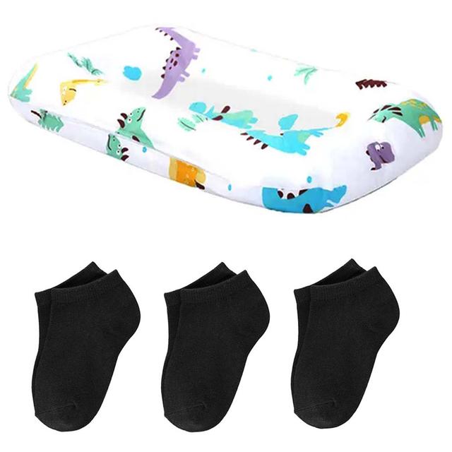 Star Babies - Changing Pad Bed With Kids Socks 3pcs - Animal Print