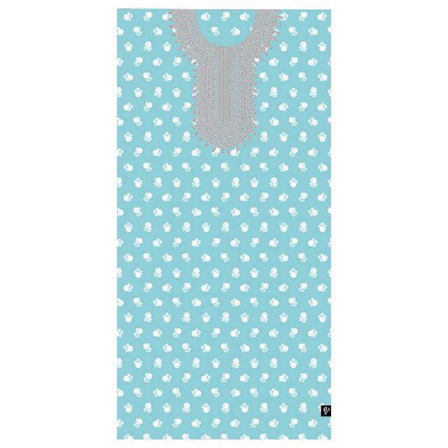 Bu Towel - Turathi Beach Towel - Turquoise - Extra Large