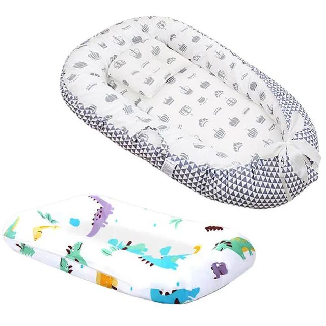 Star Babies - Changing Pad w/ Baby Sleeping Pod Bed - Printed Animal