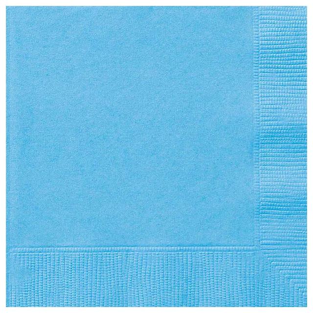 Unique - Lunch Napkin - Powder Blue - Pack of 20