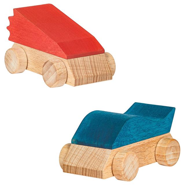 Lubulona - Wooden Supercars: Fire And Water - 2pcs