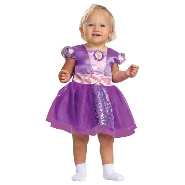 Party Centre - Disney Baby Rapunzel Classic Infant Costume - Purple