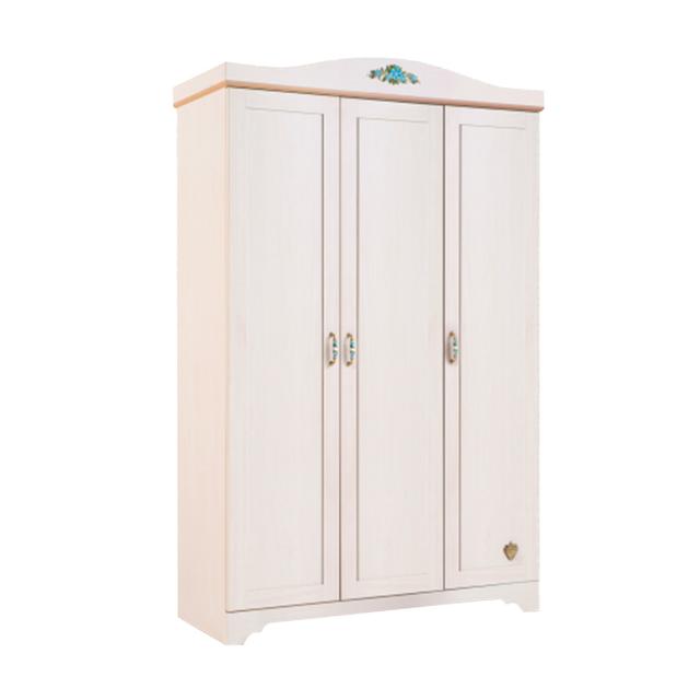 Cilek - Flower 3 Doors Wardrobe - Beige