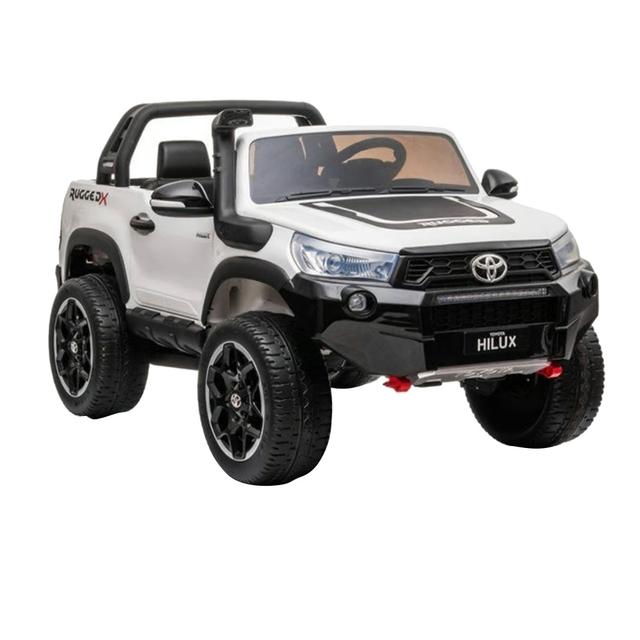 Toyota - Hilux Kids Ride-On Jeep - 12V - White