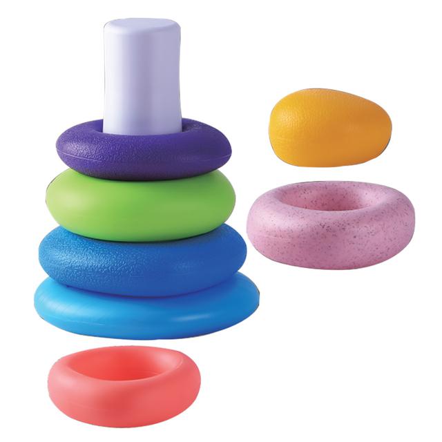 Hapee Capee - Coloured Stone Stacker - 7pcs