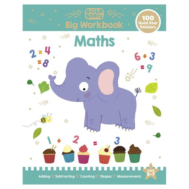 كتاب التمارين Gold Stars Vol. 2 - Maths Big Workbook