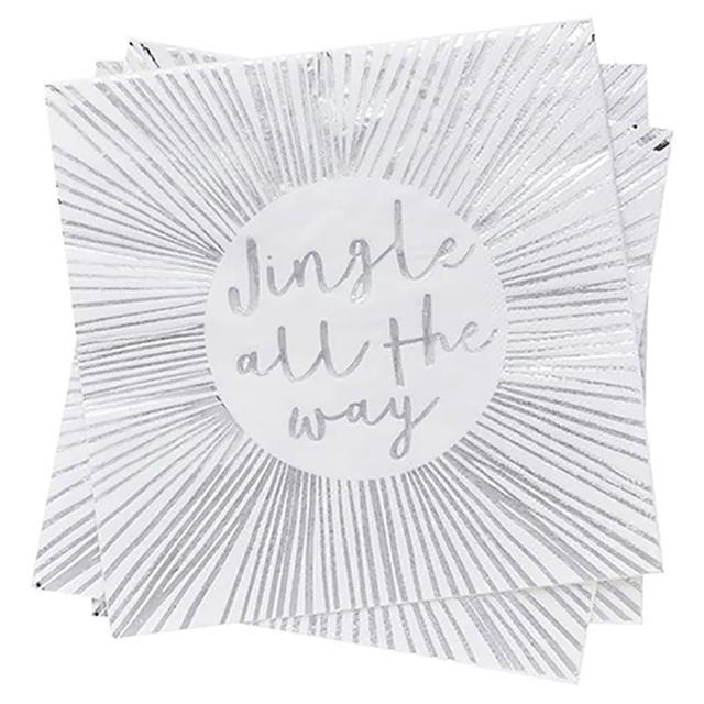 Hootyballoo - Jingle All The Way Paper Napkins - 16pcs