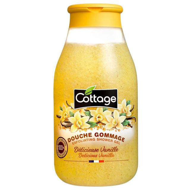 Cottage - Exfoliating Shower Gel - Delicious Vanilla - 270ml