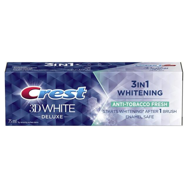 Crest3D White Deluxe Anti-Tobacco Fresh Whitening Toothpaste