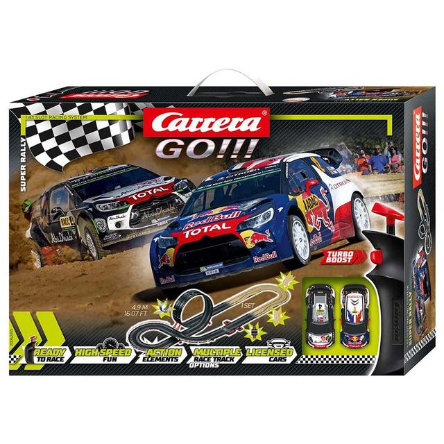 Carrera - Go! Super Rally Race Track With 2 Cars - 4.9 m