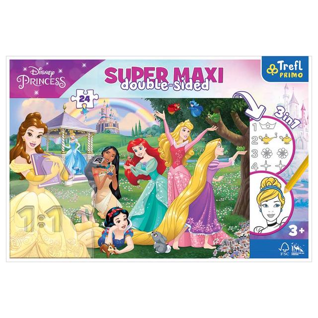 Disney Princess - Happy Princesses Super Maxi Puzzle - 24pcs