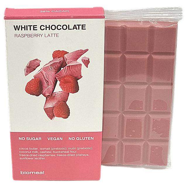 Biomeal - White Chocolate With Rasberry Latte - 50 g