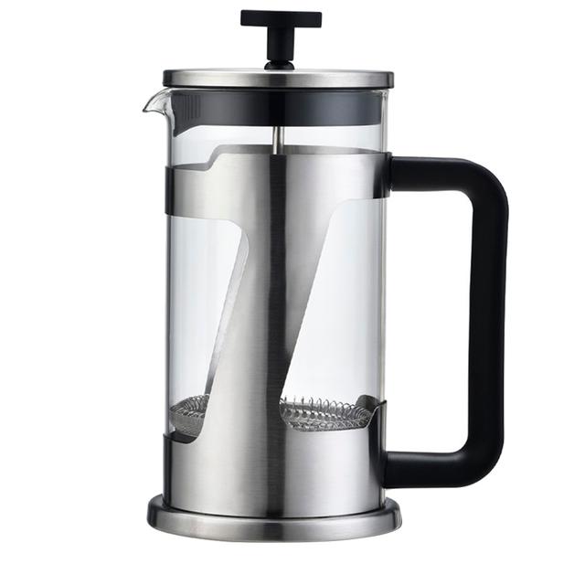 Fissman - French Press Borosilicate Glass Coffee Maker - 1 L