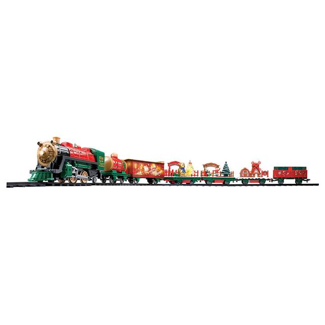 Mad Toys - Santa Express Light - Up Christmas Train Set - 47pcs