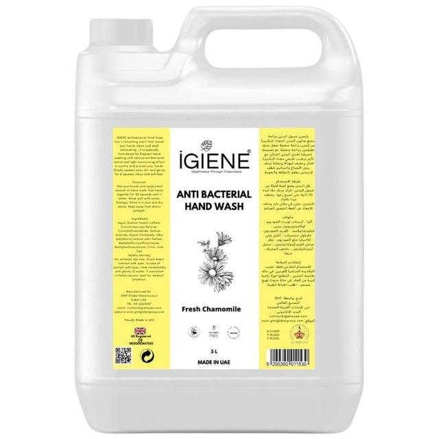 Igiene - Antibacterial Hand Wash - Fresh Chamomile - 5 L