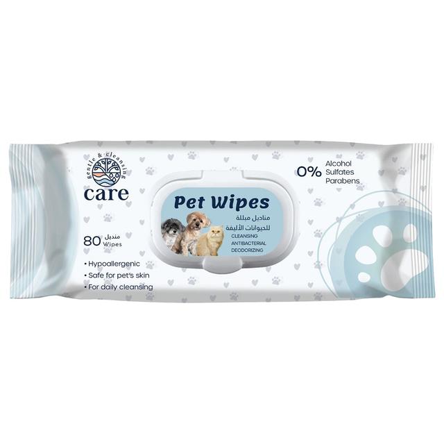 Care - Pet Wipes - Pack of 80