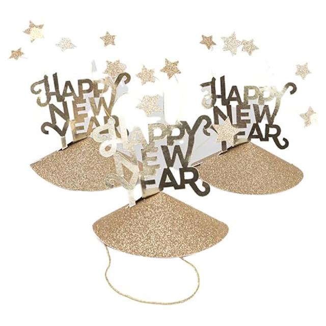 Meri Meri - Happy New Year Party Hats - 6pcs