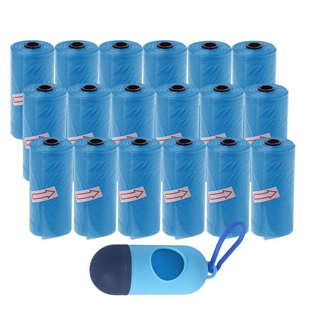 Star Babies - Disposable Scented Bag With Dispenser - Blue - Pack of 18 - 276pcs