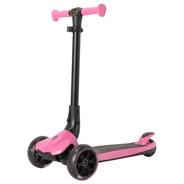 Lamborghini - 3 Wheel Kids Scooter - Pink