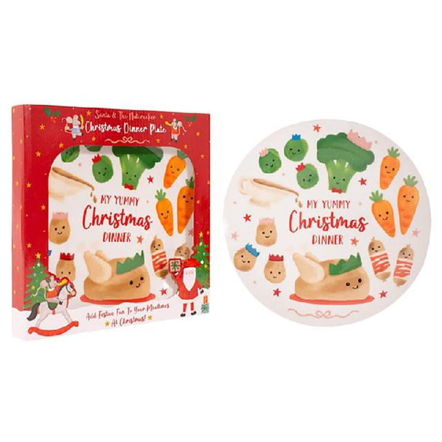 Rsw - Santa & The Nutcracker Kids Dinner Plate