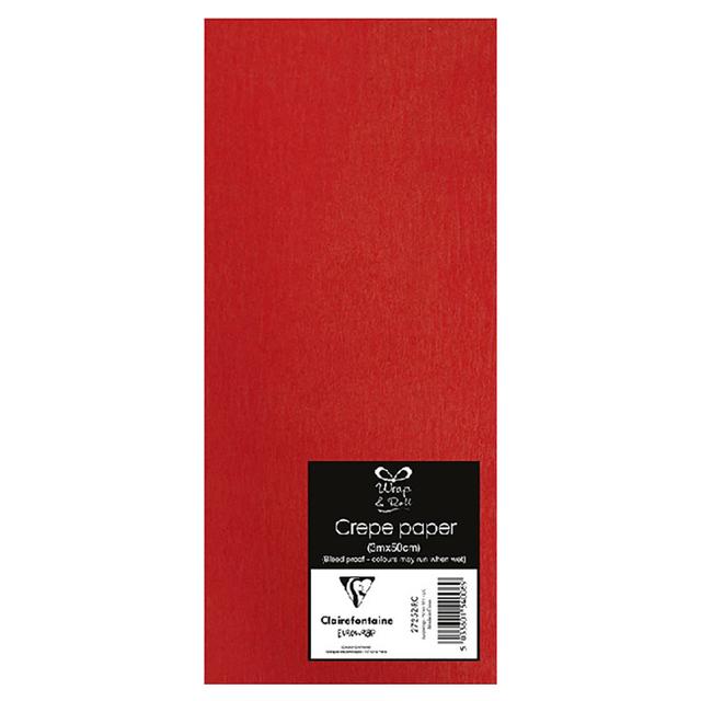 Eurowrap - Crepe Paper - Red