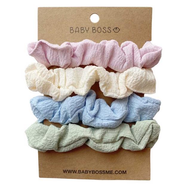 Baby Boss - Kids Scrunchie - 4pcs