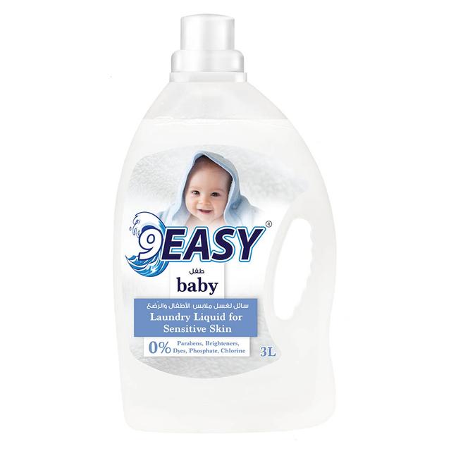 9Easy - Baby Sensitive Laundry Liquid - 3 L