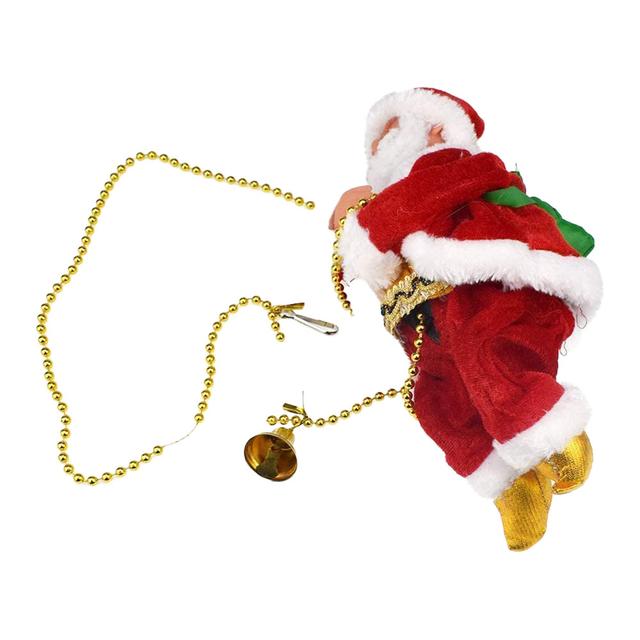 Galaxy Bubbles - Santa Claus Climbing Rope Christmas Decoration