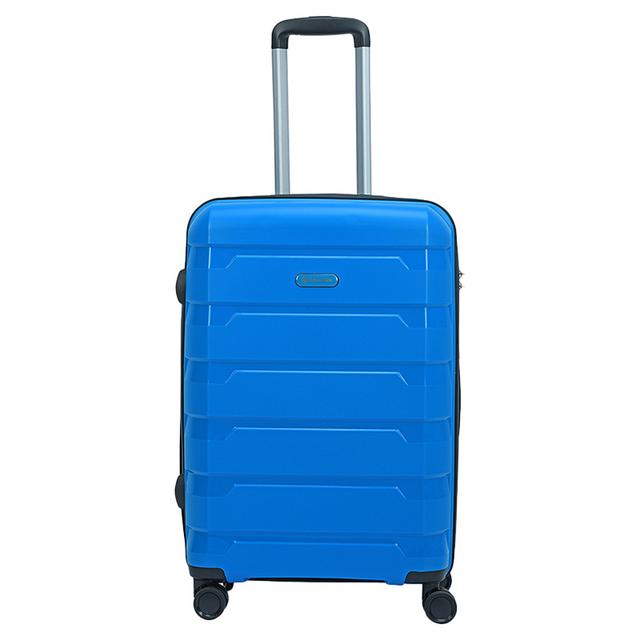 Carlton - Porto Hardside Check-In Luggage - Sky Blue - L - 75 cm