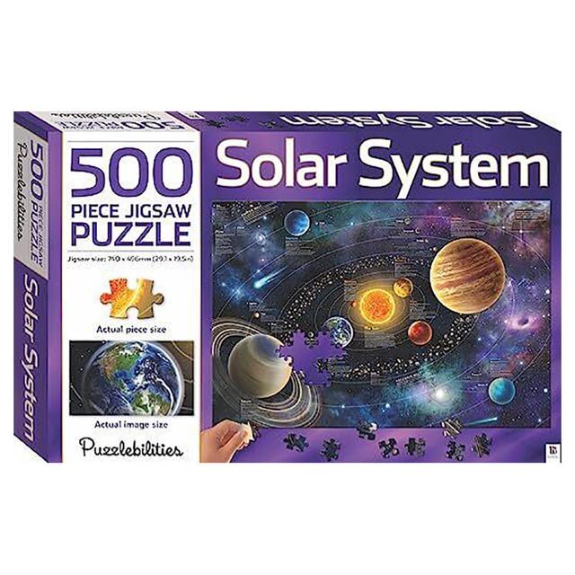 Jigsaw Puzzle Solar System Book - 500pcs