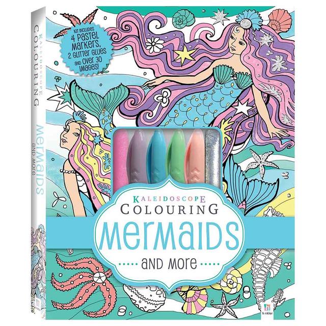 Kaleido Colouring Book Kit Mermaids & More