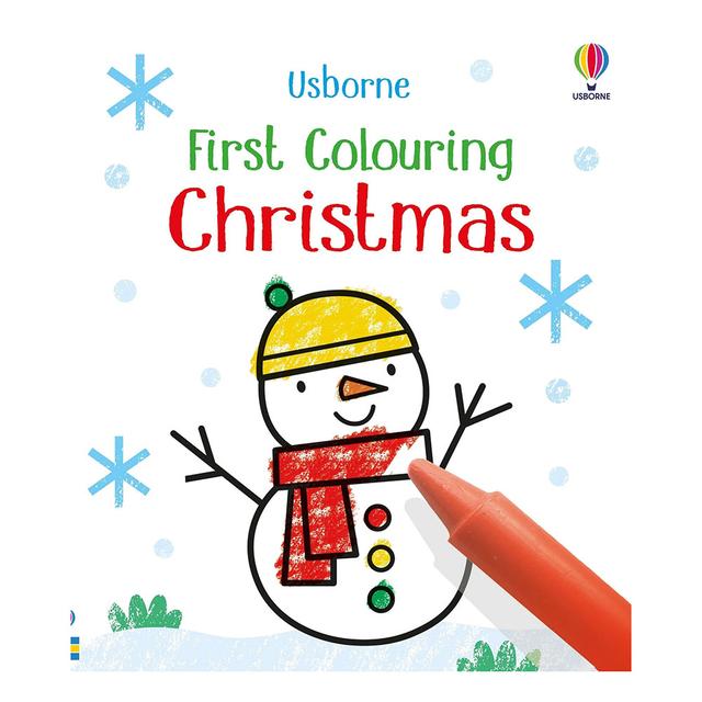 First Colouring Christmas