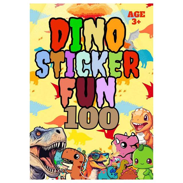 Just Kidding - Dino Sticker Fun Activity Book