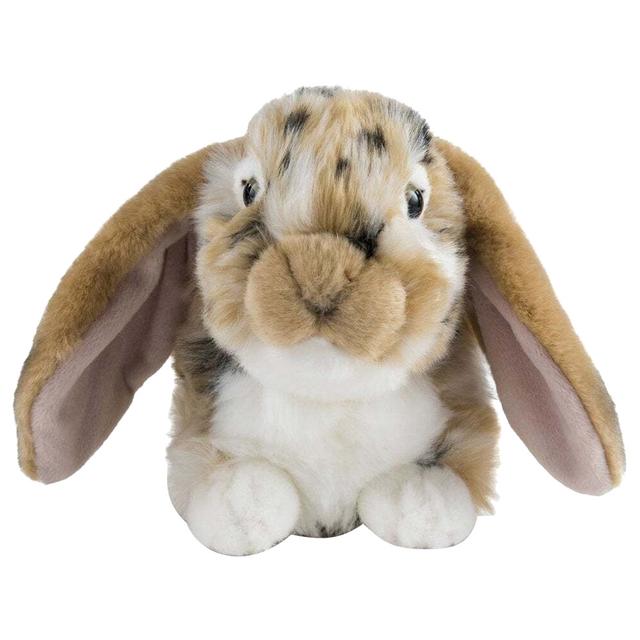 Living Nature - Dutch Lop Eared Rabbit Soft Toy - Brown