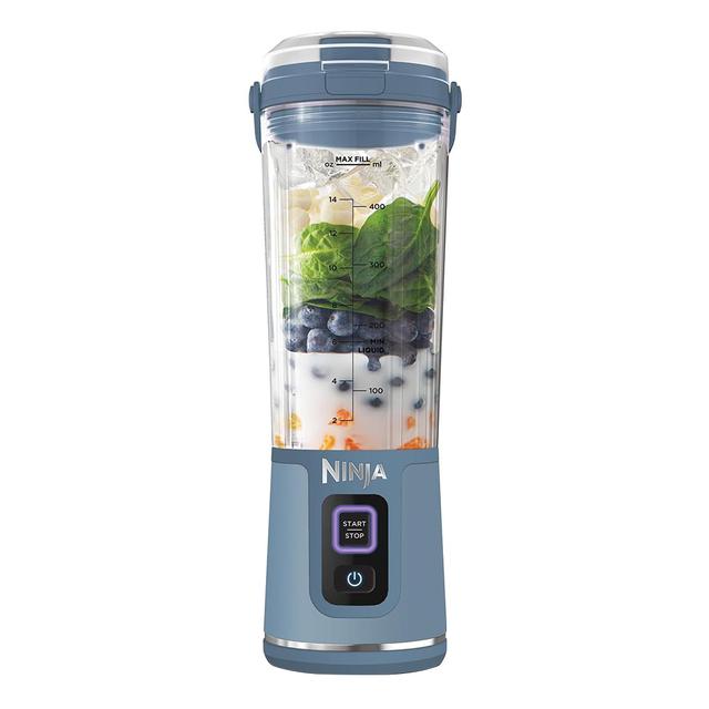 Ninja - Blast Cordless Portable Blender - Blue - 530 ml