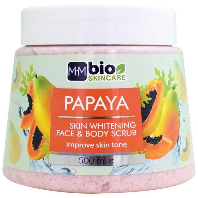 Bio Skincare - Face & Body Scrub - Papaya - 500ml