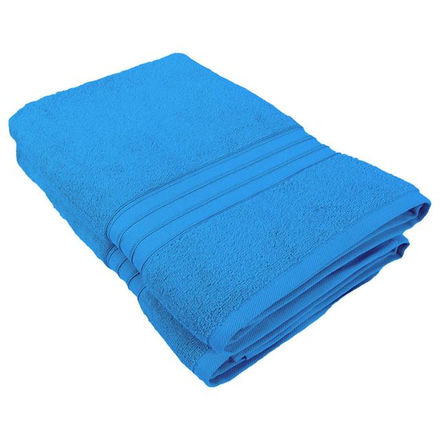 BYFT - Home Trendy Premium Bath Towel - Blue - 70 x 140cm - Pack of 2