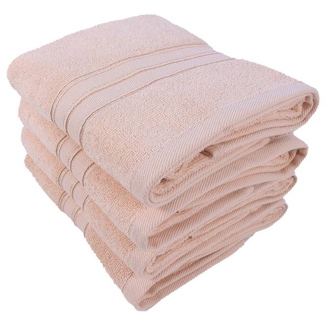 BYFT - Home Trendy Premium Hand Towel - Cream - 50 x 90cm - Pack of 4