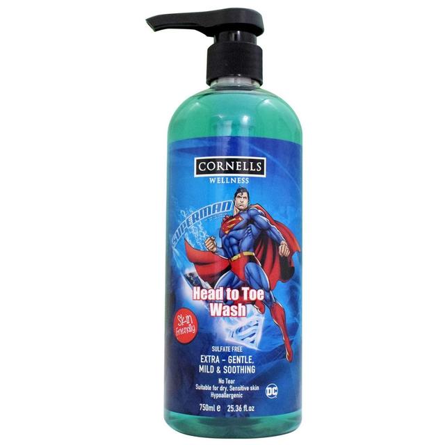 Cornells Wellness - Superman Head To Toe Wash - 750ml