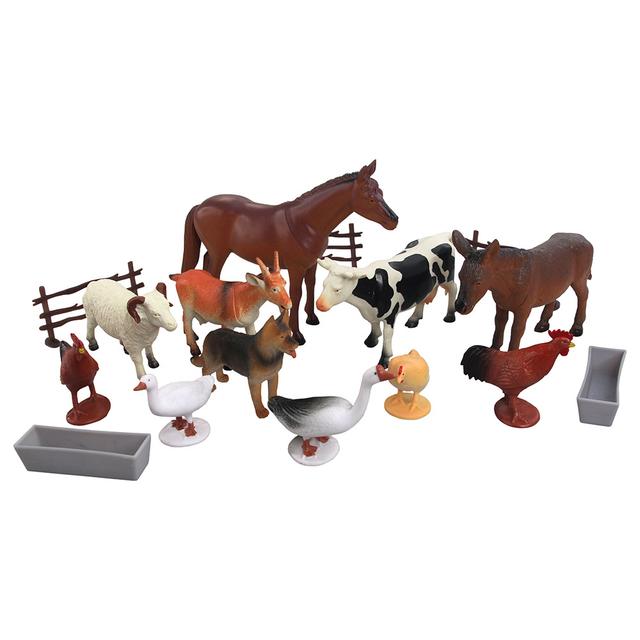 Wenno - Wild Animals & Farm Animals - 30pcs