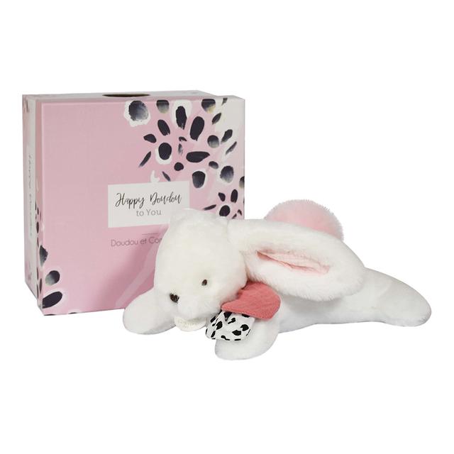 Doudou Et Compagnie - Happy Blush Bunny - Pink - 25cm