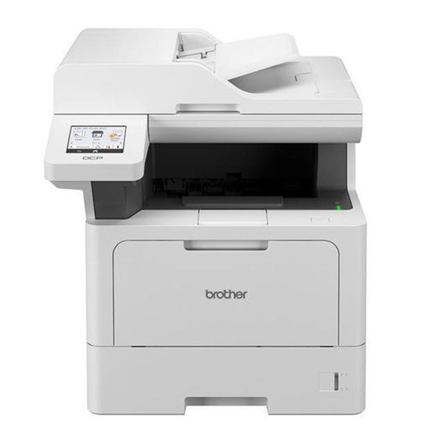 Brother - DCP-L5510DN Mono Laser Printer - White