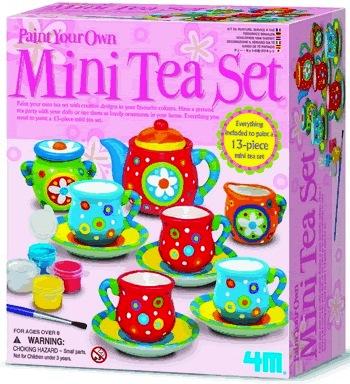 4M Tea Set Painting Kit Arts and Crafts Kit